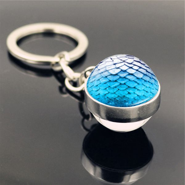 game of thrones dragon egg mermaid scale keychain pendant time stone double-sided glass ball charm keyring diy creative couple jewelry gifts, Slivery;golden
game of thrones dragon egg mermaid scale keychain pendant time stone double-sided glass ball charm keyring diy creative couple jewelry gifts, Slivery;golden