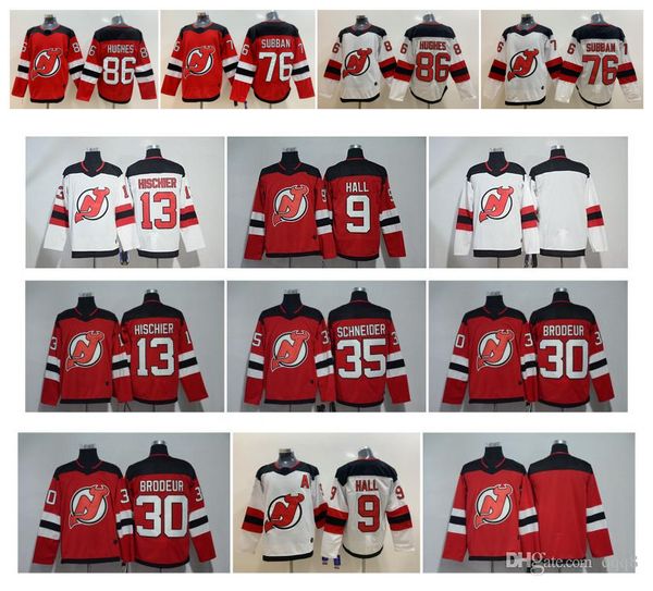 new jersey devils jersey 76 pk. subban 86 jack hughes 9 taylor hall 13 nico hischier 30 martin brodeur 35 cory schneider hockey jerseys, Black;red
new jersey devils jersey 76 pk. subban 86 jack hughes 9 taylor hall 13 nico hischier 30 martin brodeur 35 cory schneider hockey jerseys, Black;red