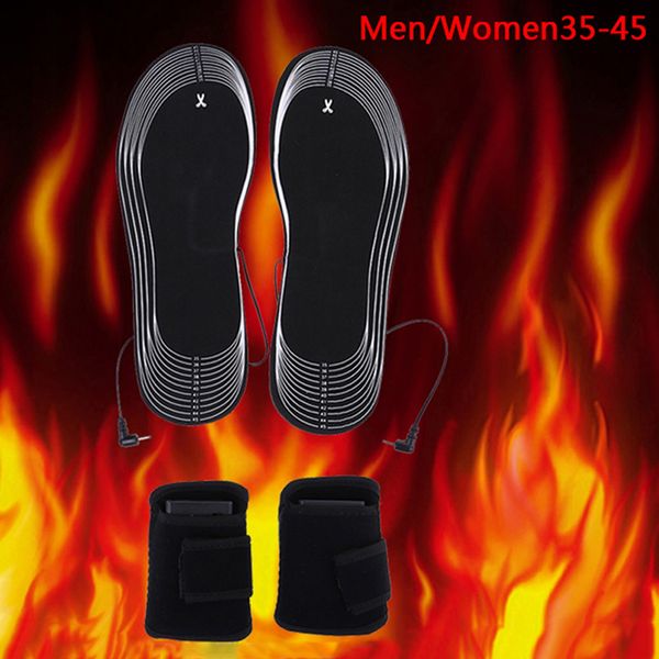 1set winter heated insoles women men electric battery heating warm shoe inserts can cut carbon fiber foot pads, Black
1set winter heated insoles women men electric battery heating warm shoe inserts can cut carbon fiber foot pads, Black