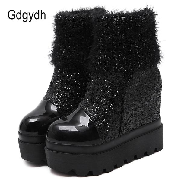 gdgydh sequined cloth winter boots shoes woman platform wedge shoes for women black gray 2019 new brand round toe drop shipping
gdgydh sequined cloth winter boots shoes woman platform wedge shoes for women black gray 2019 new brand round toe drop shipping