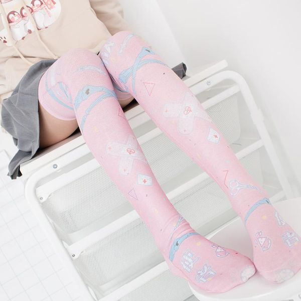fashion stockings over knee high printed kawaii nylon long stockings women thin female girl 7zjq-sw06, Black;white
fashion stockings over knee high printed kawaii nylon long stockings women thin female girl 7zjq-sw06, Black;white