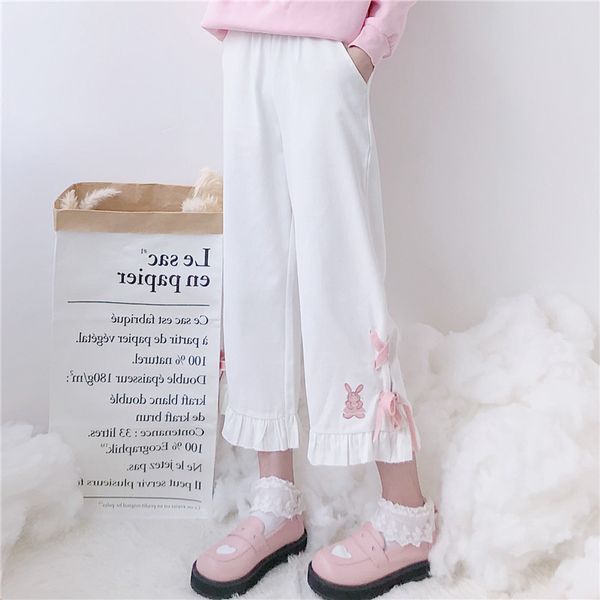heart embroidery cute women's ankle-length pants trousers casual 2020 autumn korean color white & black, Black;white
heart embroidery cute women's ankle-length pants trousers casual 2020 autumn korean color white & black, Black;white