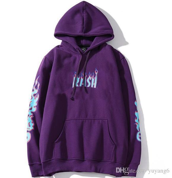 2019 new designer latest brand hoodie flame printing men and women hooded jacket sweater trend explosion, Black
2019 new designer latest brand hoodie flame printing men and women hooded jacket sweater trend explosion, Black