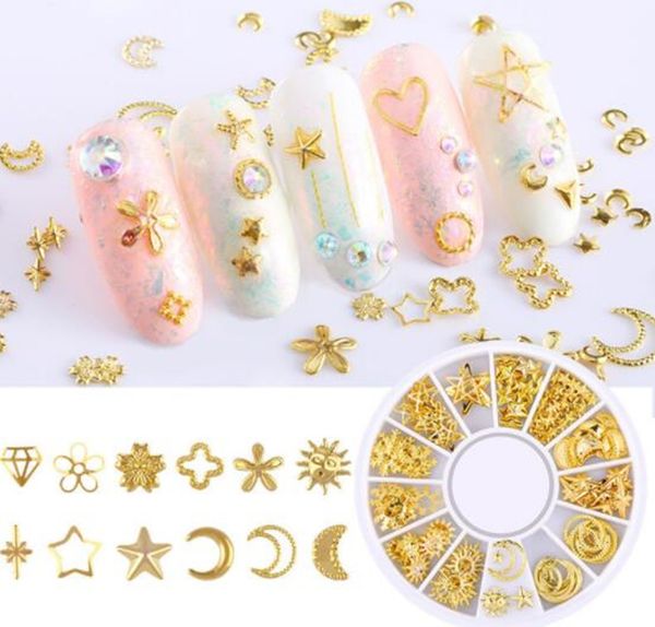 new gold metal mixed design hollow studs nail rivets stars bells christmas snowflake manicure 3d nail art decoration epacket free, Silver;gold
new gold metal mixed design hollow studs nail rivets stars bells christmas snowflake manicure 3d nail art decoration epacket free, Silver;gold