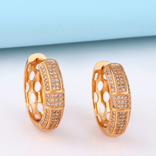 2020 big ring shape cutout earrings 585 rose gold zirconia wedding jewelry gift fashion exquisite shiny classic earring ers-t55, Silver
2020 big ring shape cutout earrings 585 rose gold zirconia wedding jewelry gift fashion exquisite shiny classic earring ers-t55, Silver