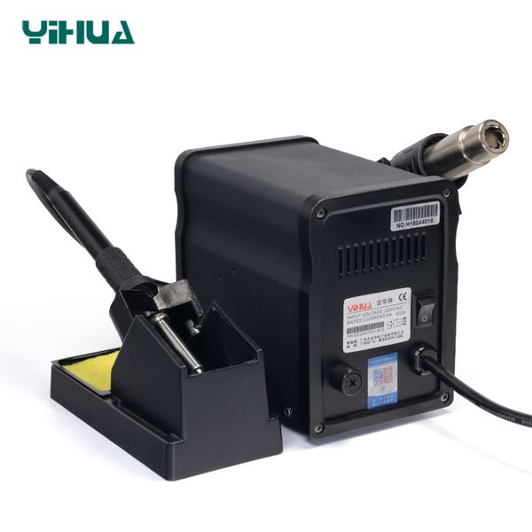 yihua 898bd stable temperature control heat gun air soldering station and iron good for phone repair 29*20*18 cm
yihua 898bd stable temperature control heat gun air soldering station and iron good for phone repair 29*20*18 cm