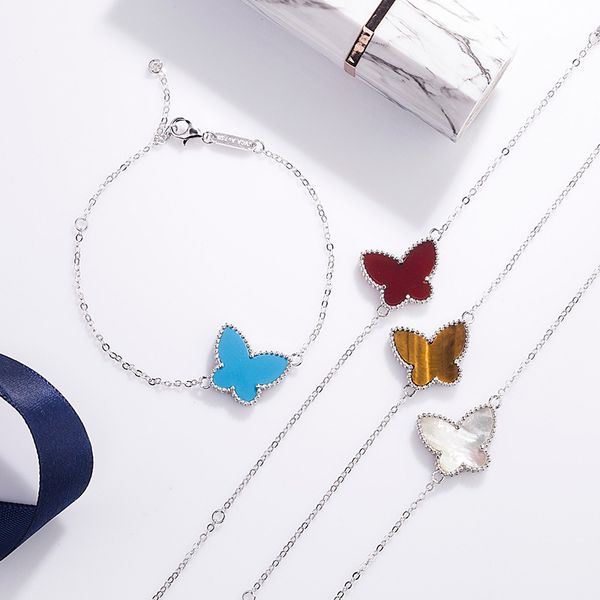 japanese and korean simple s925 sterling silver butterfly bracelet 18k rose gold fritillaria agate butterfly bracelet, Golden;silver
japanese and korean simple s925 sterling silver butterfly bracelet 18k rose gold fritillaria agate butterfly bracelet, Golden;silver