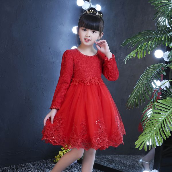 new long-sleeved lace princess skirt korean version fluffy wedding skirt children' dress flower boy dress, White;blue
new long-sleeved lace princess skirt korean version fluffy wedding skirt children' dress flower boy dress, White;blue