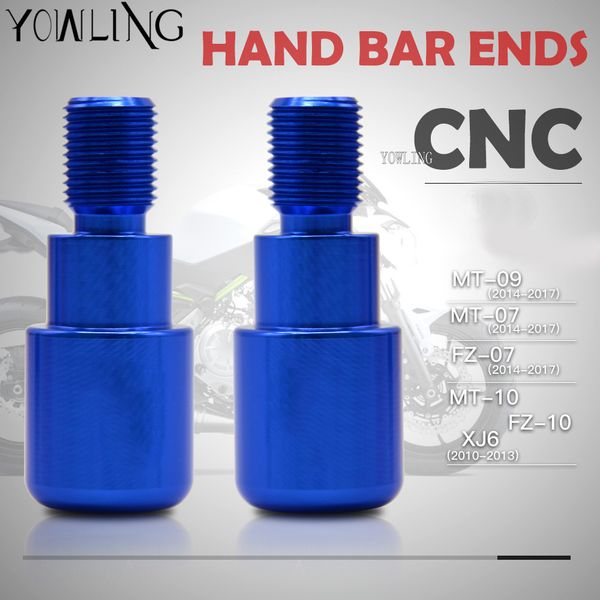 motorcycle cnc handlebar ends grips slider motorbike handler bar plug for yamaha mt09 mt-09 fz-09 mt10 xj6 fz10 mt-07 fz-07
motorcycle cnc handlebar ends grips slider motorbike handler bar plug for yamaha mt09 mt-09 fz-09 mt10 xj6 fz10 mt-07 fz-07