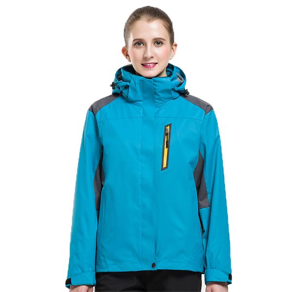 outdoor jacket women 3 in 1 waterproof camping ski coat jacket fleeces waterproof thicken sports winter, Blue;black
outdoor jacket women 3 in 1 waterproof camping ski coat jacket fleeces waterproof thicken sports winter, Blue;black