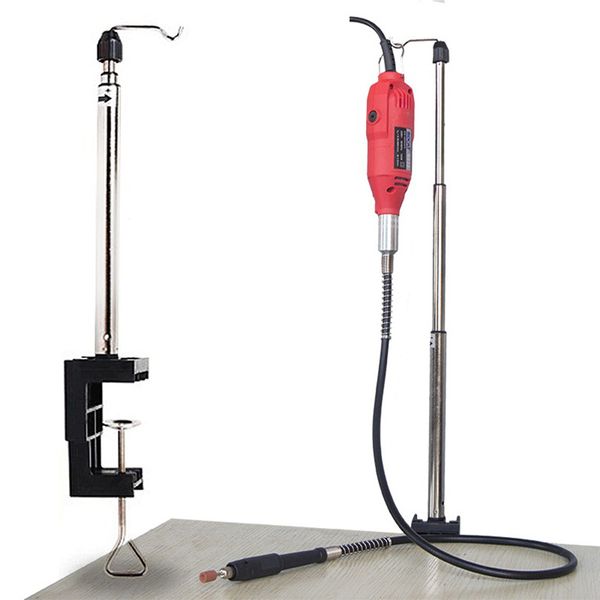 adjustment dremel holder hanging bracket clamp-on flex shaft support stand locator for mini drill grinder power tool accessories
adjustment dremel holder hanging bracket clamp-on flex shaft support stand locator for mini drill grinder power tool accessories