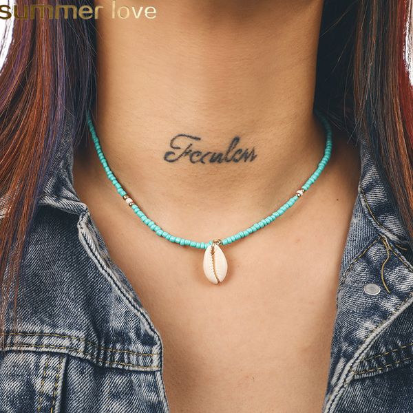 new trendy bohemia nature stone shell pendant necklace for women beaded chain conch choker simple necklace holiday jewelry gifts, Silver
new trendy bohemia nature stone shell pendant necklace for women beaded chain conch choker simple necklace holiday jewelry gifts, Silver
