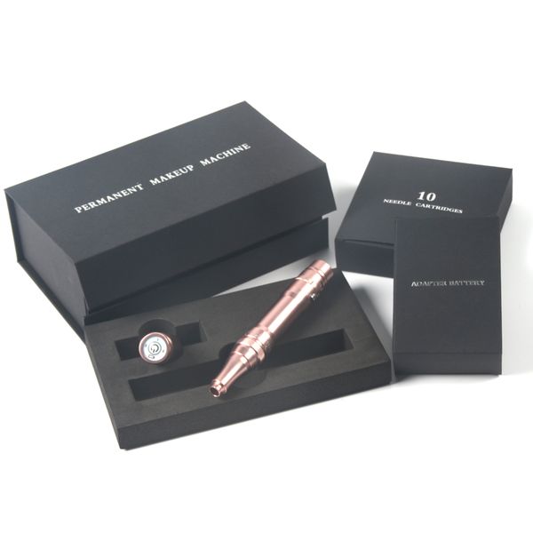 1pcs microblading device kit gold professional rotary tattoo pmu pen wireless permanent makeup machine with 10pcs 1rl needles
1pcs microblading device kit gold professional rotary tattoo pmu pen wireless permanent makeup machine with 10pcs 1rl needles