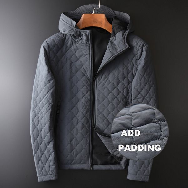 grey hooded mens parkas luxury geometric patterns solid color mens jackets and coats plus size 4xl slim fit man coats, Black
grey hooded mens parkas luxury geometric patterns solid color mens jackets and coats plus size 4xl slim fit man coats, Black