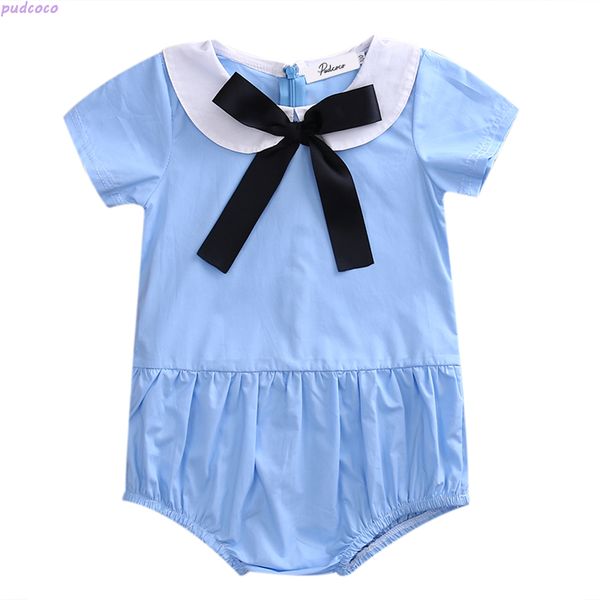 2017 summer new arrival ruffle toddler kids baby girl bodysuit short sleeve jumpsuit outfits sunsuit clothes, Blue
2017 summer new arrival ruffle toddler kids baby girl bodysuit short sleeve jumpsuit outfits sunsuit clothes, Blue