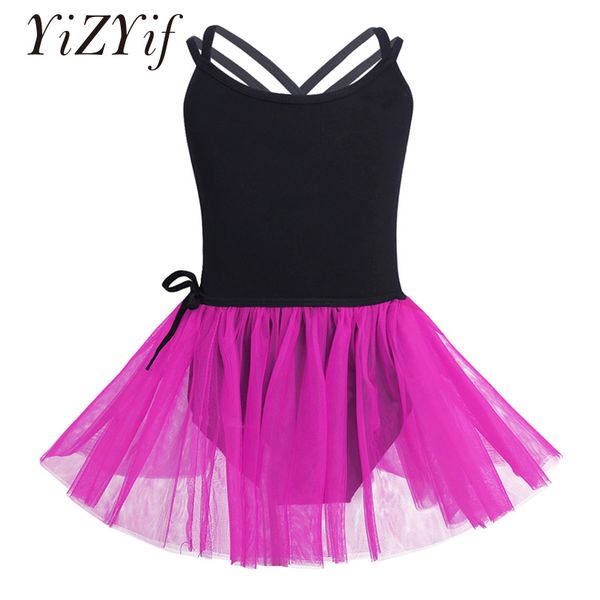 yizyif girls ballet leotard gymnastics dress cotton spaghetti shoulder strap ballet dance leotard mesh tied skirt clothes, Black;red
yizyif girls ballet leotard gymnastics dress cotton spaghetti shoulder strap ballet dance leotard mesh tied skirt clothes, Black;red