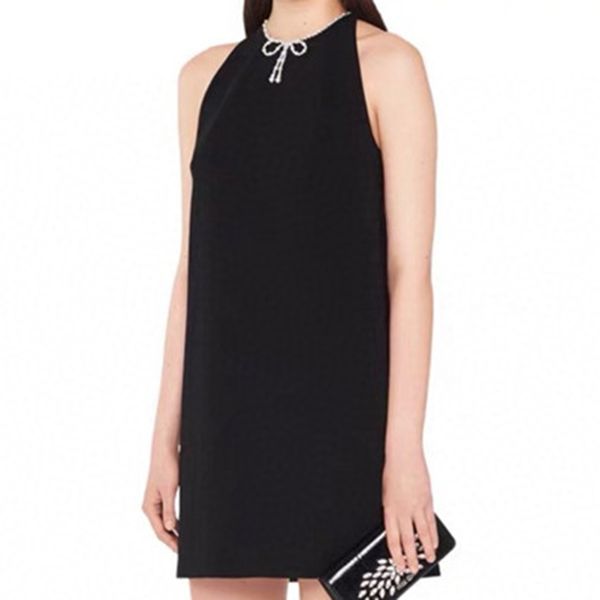 women dress new arrival pearl bow casual sleeveless summer dress o-neck casual loose dresses ladies party clothes vestidos, Black;gray
women dress new arrival pearl bow casual sleeveless summer dress o-neck casual loose dresses ladies party clothes vestidos, Black;gray