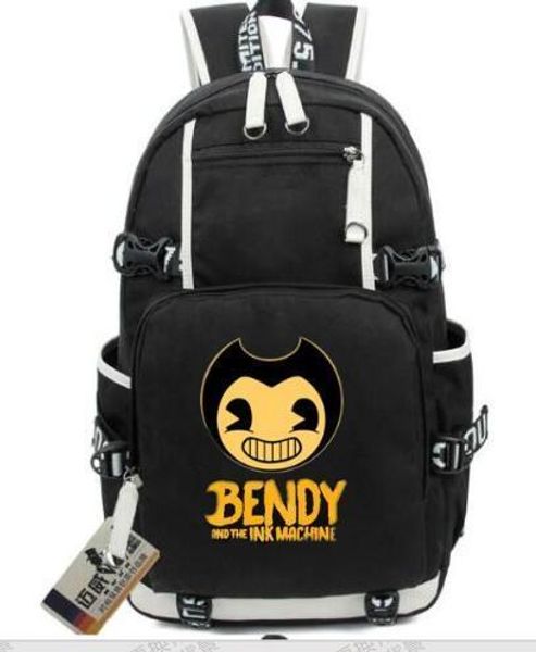 sale bendy and the ink machine game backpack women student school bag men notebook shoulder travel bag for teenages mochila y18110107
sale bendy and the ink machine game backpack women student school bag men notebook shoulder travel bag for teenages mochila y18110107