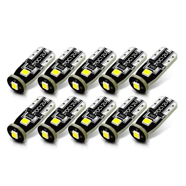 10pcs/set number plate light license plate light bulbs for automotive 12v t10 3030 3smd car wedge side bulbs
10pcs/set number plate light license plate light bulbs for automotive 12v t10 3030 3smd car wedge side bulbs