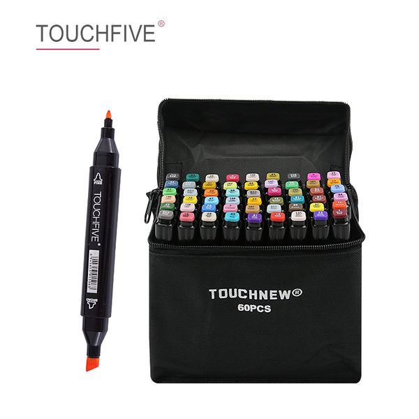 touchfive 30/40/60/80 colors dual head art markers alcohol based sketch markers pen for drawing animation art supplies
touchfive 30/40/60/80 colors dual head art markers alcohol based sketch markers pen for drawing animation art supplies