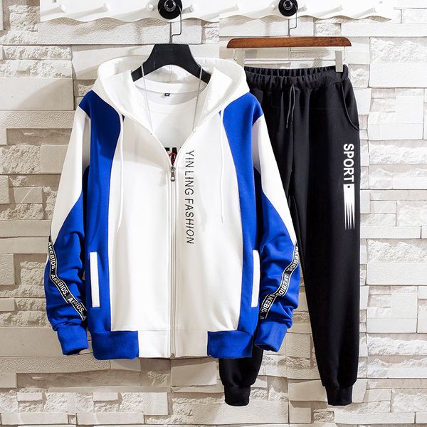 2020 new tracksuit men sets south korean spring hoodie suit fashion casual sportswear sweatshirts+pants suit jogger sweatsuits, Gray
2020 new tracksuit men sets south korean spring hoodie suit fashion casual sportswear sweatshirts+pants suit jogger sweatsuits, Gray