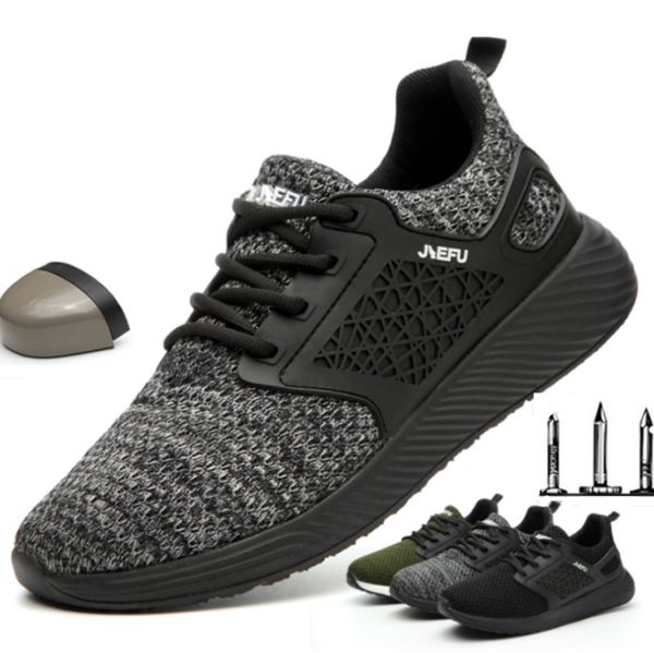 men's outdoor steel toe anti smashing protective work shoes boots men puncture proof safety shoes anti-slip indestructible boots, Black;brown
men's outdoor steel toe anti smashing protective work shoes boots men puncture proof safety shoes anti-slip indestructible boots, Black;brown