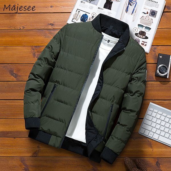parkas men winter large size stand collar zipper pockets leisure simple all-match korean parka mens thicker trendy outerwear, Black
parkas men winter large size stand collar zipper pockets leisure simple all-match korean parka mens thicker trendy outerwear, Black