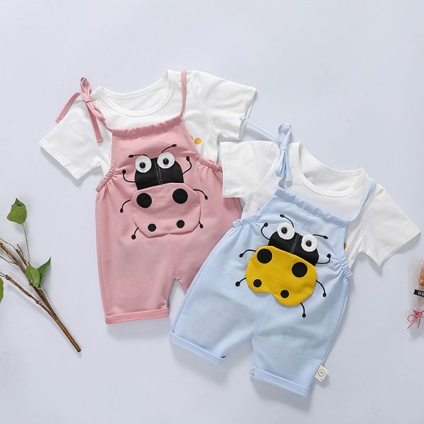 2019 new style korean-style cartoon baby short sleeve set 0-3-year-old kid's t-shirt summer clothes shorts two-piece set, White
2019 new style korean-style cartoon baby short sleeve set 0-3-year-old kid's t-shirt summer clothes shorts two-piece set, White
