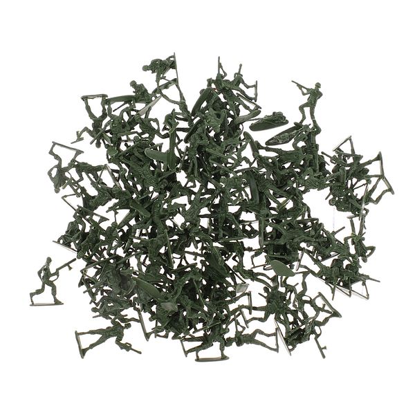 4cm plastic army men action figures world war ii soldiers toy - 120 pieces army green
4cm plastic army men action figures world war ii soldiers toy - 120 pieces army green