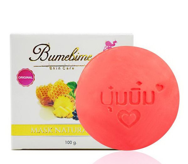 new bumebime mask natural soap handmade whitening soap with fruit oil-essential deep clean bright oil soap 100g
new bumebime mask natural soap handmade whitening soap with fruit oil-essential deep clean bright oil soap 100g