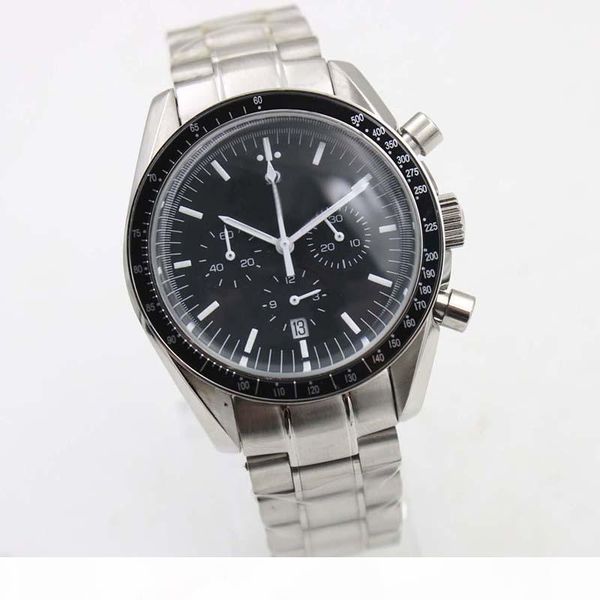 new arrival date quartz black face full stainless steel men's moon speed master wristwatch analog ti3 professional speed male watch rel, Slivery;brown
new arrival date quartz black face full stainless steel men's moon speed master wristwatch analog ti3 professional speed male watch rel, Slivery;brown