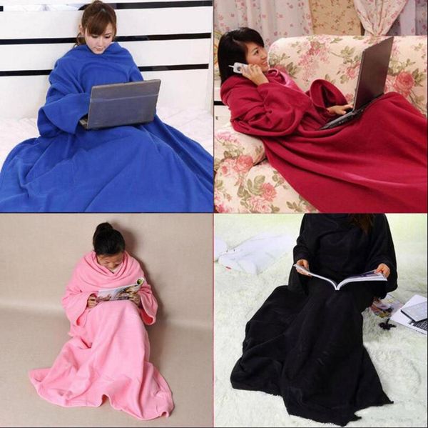 soft warm fleece blanket robe cloak with cozy sleeves wearable sleeve blanket wearable lazy blanket 3 colors 100pcs dhlan2634
soft warm fleece blanket robe cloak with cozy sleeves wearable sleeve blanket wearable lazy blanket 3 colors 100pcs dhlan2634