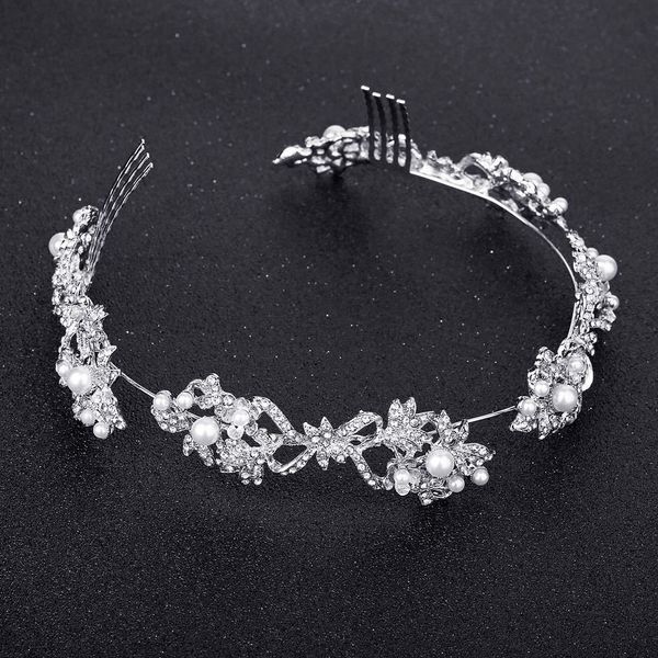 bride manual wedding accessories luxurious exquisite both head silver diamond insert comb hair hoop headwear, Slivery;golden
bride manual wedding accessories luxurious exquisite both head silver diamond insert comb hair hoop headwear, Slivery;golden