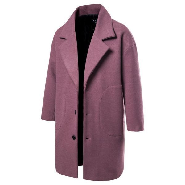 2019 autumn and winter windbreaker men's long korean version of woolen coat spring and autumn handsome woolen coat men's jacket, Black
2019 autumn and winter windbreaker men's long korean version of woolen coat spring and autumn handsome woolen coat men's jacket, Black