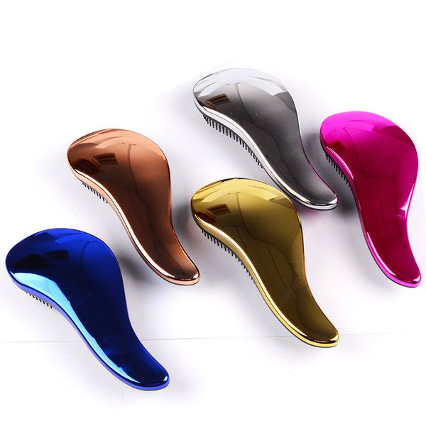 1pcs anti-static hair brush comb styling tools shower electroplate detangling massage combs for salon styling women girls hair, Silver
1pcs anti-static hair brush comb styling tools shower electroplate detangling massage combs for salon styling women girls hair, Silver