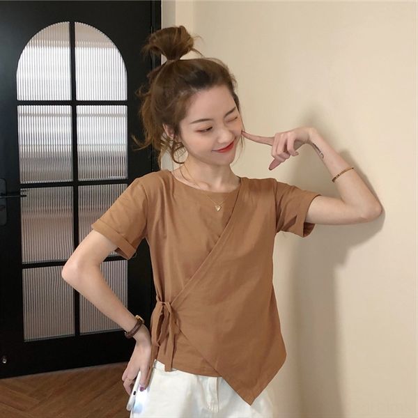 hong kong fashion brand short-sleeved shirt women's shirt jacket short jacket design sense straps irregular solid color foreign style s, White
hong kong fashion brand short-sleeved shirt women's shirt jacket short jacket design sense straps irregular solid color foreign style s, White