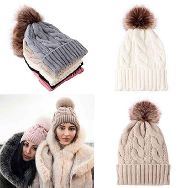 personality winter women twist knitted hat warm pom pom fur ball wool fleece lined hat skull beanie crochet ski outdoor caps beanies fa3202
personality winter women twist knitted hat warm pom pom fur ball wool fleece lined hat skull beanie crochet ski outdoor caps beanies fa3202