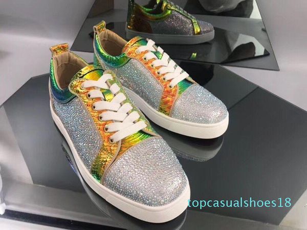 designer red bottom loafers for men women casual shoes genuine leather slip on platform sneakers wedding party flats men shoes t18, Black
designer red bottom loafers for men women casual shoes genuine leather slip on platform sneakers wedding party flats men shoes t18, Black