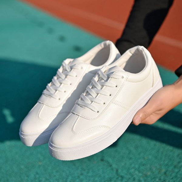 2020 sneakers new men's fashion spring summer casual flat shoes with comfortable men's white wild casual shoes, Black
2020 sneakers new men's fashion spring summer casual flat shoes with comfortable men's white wild casual shoes, Black