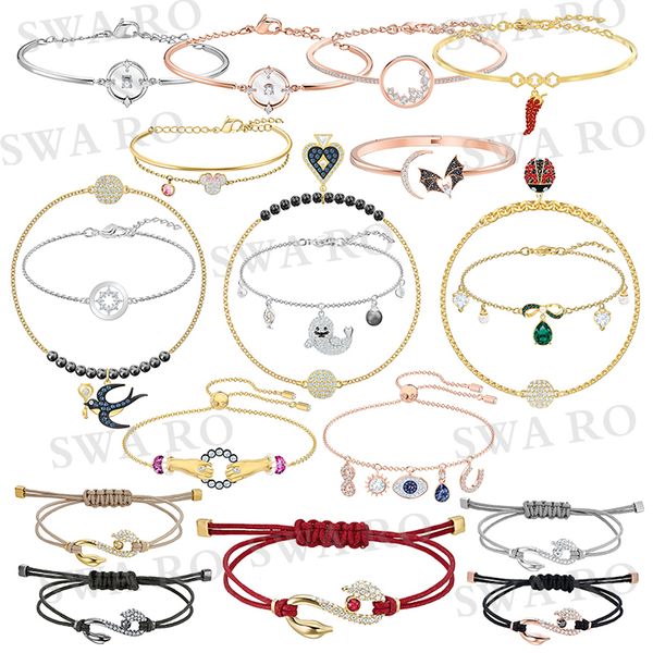 2019 fashion new tarot spades. swallow. polar seals. s-type hook symbol crystal bracelet female wild romantic bracelet jewelry, Black
2019 fashion new tarot spades. swallow. polar seals. s-type hook symbol crystal bracelet female wild romantic bracelet jewelry, Black
