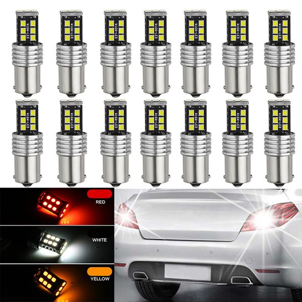 супер яркий canbus 1156 1157 7443 3157 2835 15 smd led light автомобильные фары заднего хода аксессуары часть dc12v лампа белый красный желт
супер яркий canbus 1156 1157 7443 3157 2835 15 smd led light автомобильные фары заднего хода аксессуары часть dc12v лампа белый красный желт