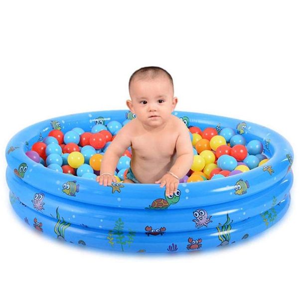 Big Inflatable Pool Children Float Toys Pvc Swimming Pool Child Outdoor Summer Party Dry Kids Inflatable Pools 130-150cm