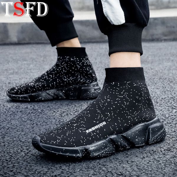 sock sport shoe man thick bottom sneakers comfort outdoor men's running shoes slip-on mens shoes sports shoe new black tennis v5
sock sport shoe man thick bottom sneakers comfort outdoor men's running shoes slip-on mens shoes sports shoe new black tennis v5