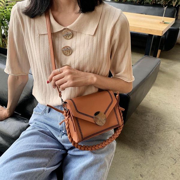 2020 new ladies shoulder bag fashion texture small fresh solid color diagonal bag korean fashion small square
2020 new ladies shoulder bag fashion texture small fresh solid color diagonal bag korean fashion small square