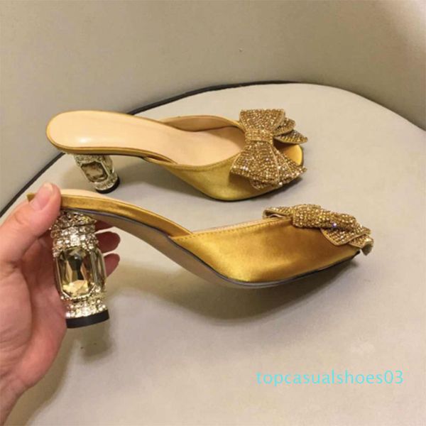 blingbling crystal butterfly-knot women slides crystal heel peep toe women mules t03, Black
blingbling crystal butterfly-knot women slides crystal heel peep toe women mules t03, Black