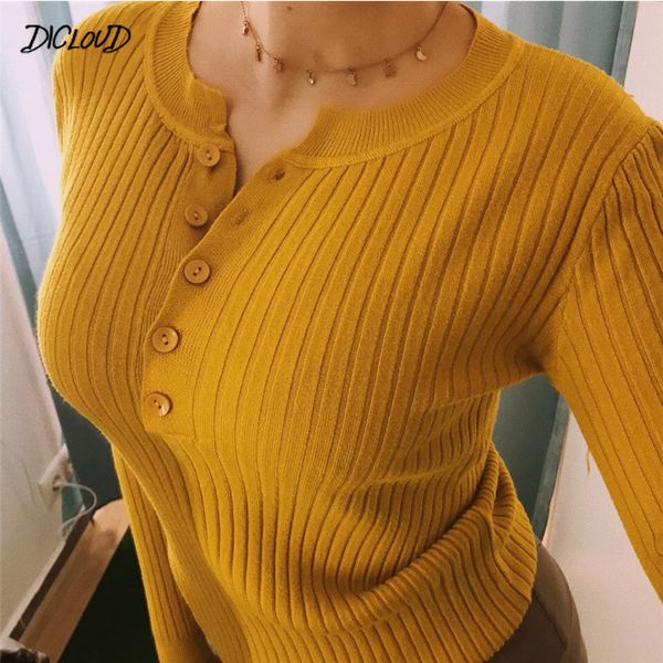 solid sweater women autumn winter fashion knitted sweater female elegant button casual ladies women pullovers sweaters, Black;gray
solid sweater women autumn winter fashion knitted sweater female elegant button casual ladies women pullovers sweaters, Black;gray