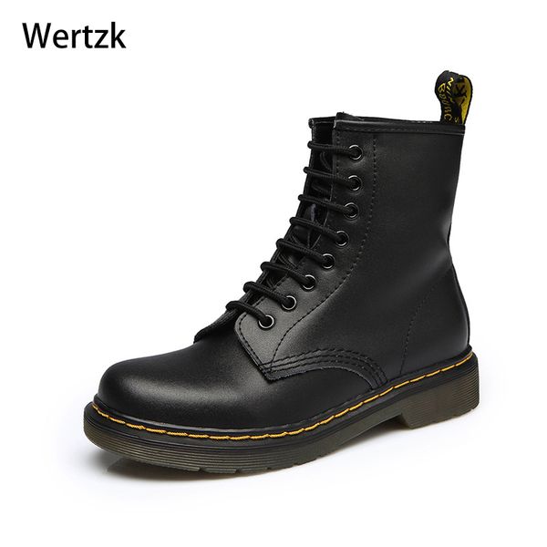 new female thick heel motorcycle women's bota feminina women boots doc martins british vintage classic genuine boots l238, Black
new female thick heel motorcycle women's bota feminina women boots doc martins british vintage classic genuine boots l238, Black
