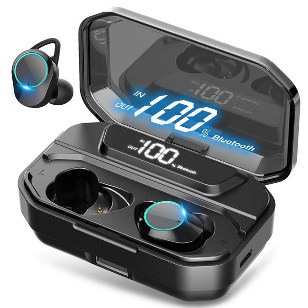 wireless earbuds bluetooth 5.0 headphones, ipx7 waterproof earphones for sports,3d stereo audio touch control in-ear headset
wireless earbuds bluetooth 5.0 headphones, ipx7 waterproof earphones for sports,3d stereo audio touch control in-ear headset