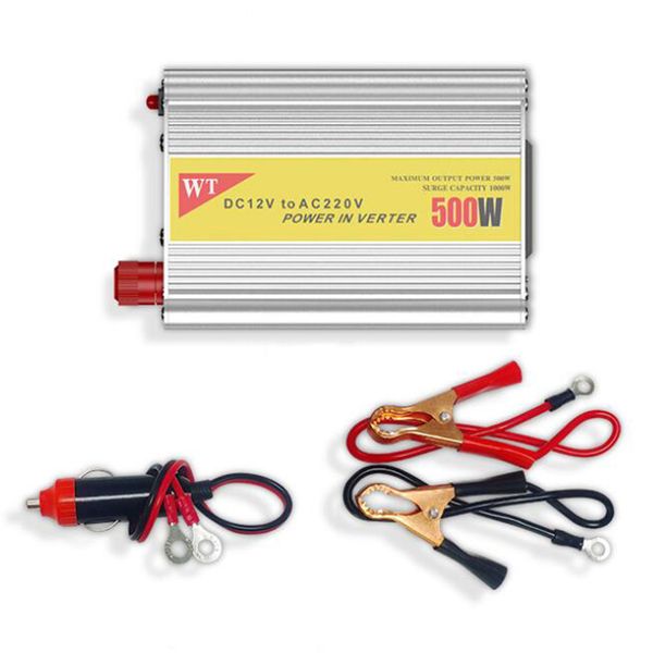 500w power inverter 12v to 220v inverter converter car with 2 clips usb charger cigarette lighter adapter
500w power inverter 12v to 220v inverter converter car with 2 clips usb charger cigarette lighter adapter