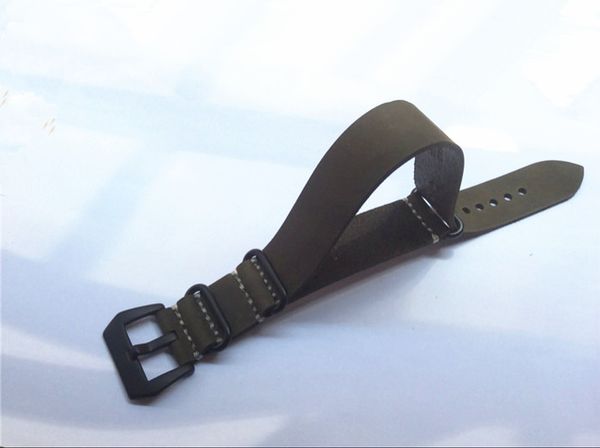 24mm crazy horse green genuine leather watch strap band for suunto core watchband nato zulu bracelet, Black;brown
24mm crazy horse green genuine leather watch strap band for suunto core watchband nato zulu bracelet, Black;brown